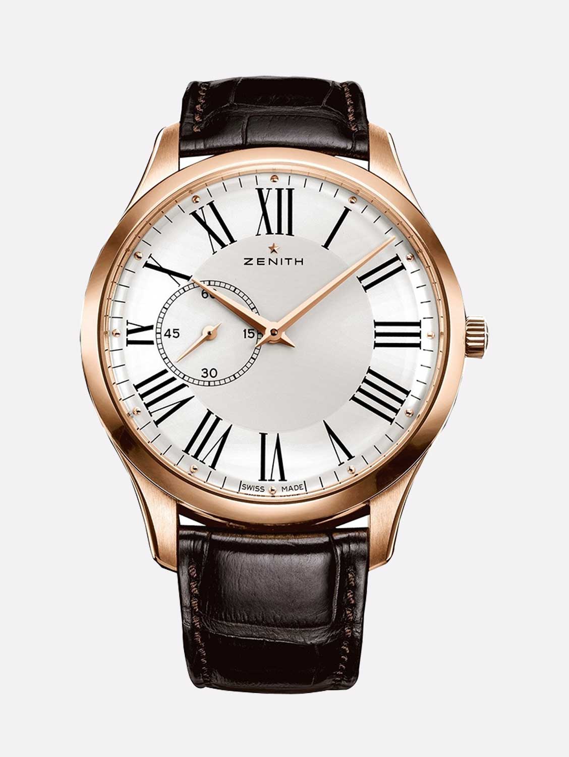 Zenith Elite Ultra Thin Rose Gold