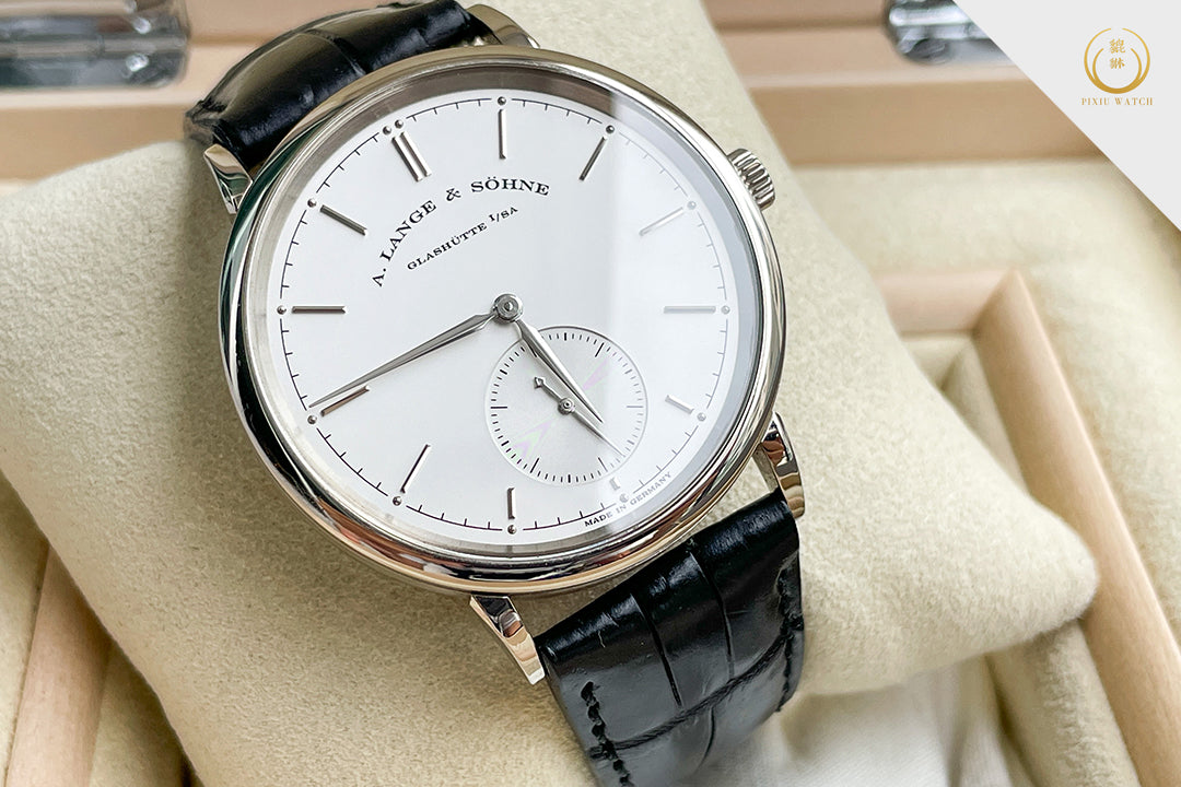 A.Lange & Sohne Saxonia White Gold