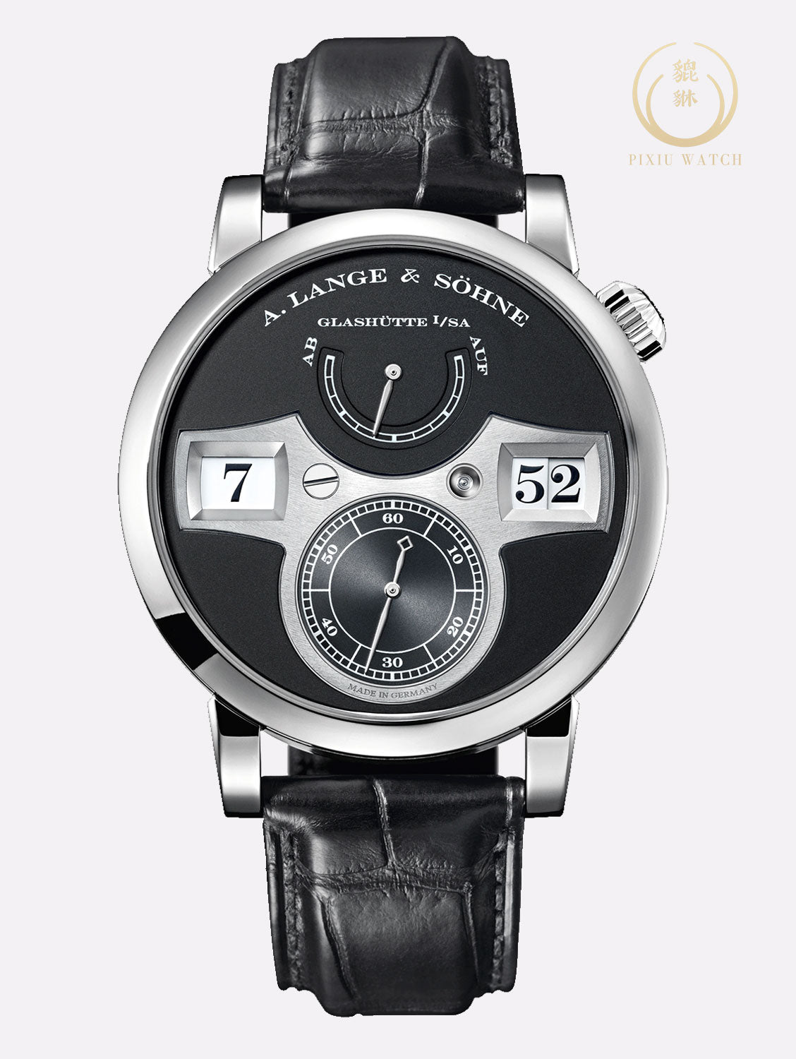 A. Lange & Sohne Zeitwerk 18C White Gold