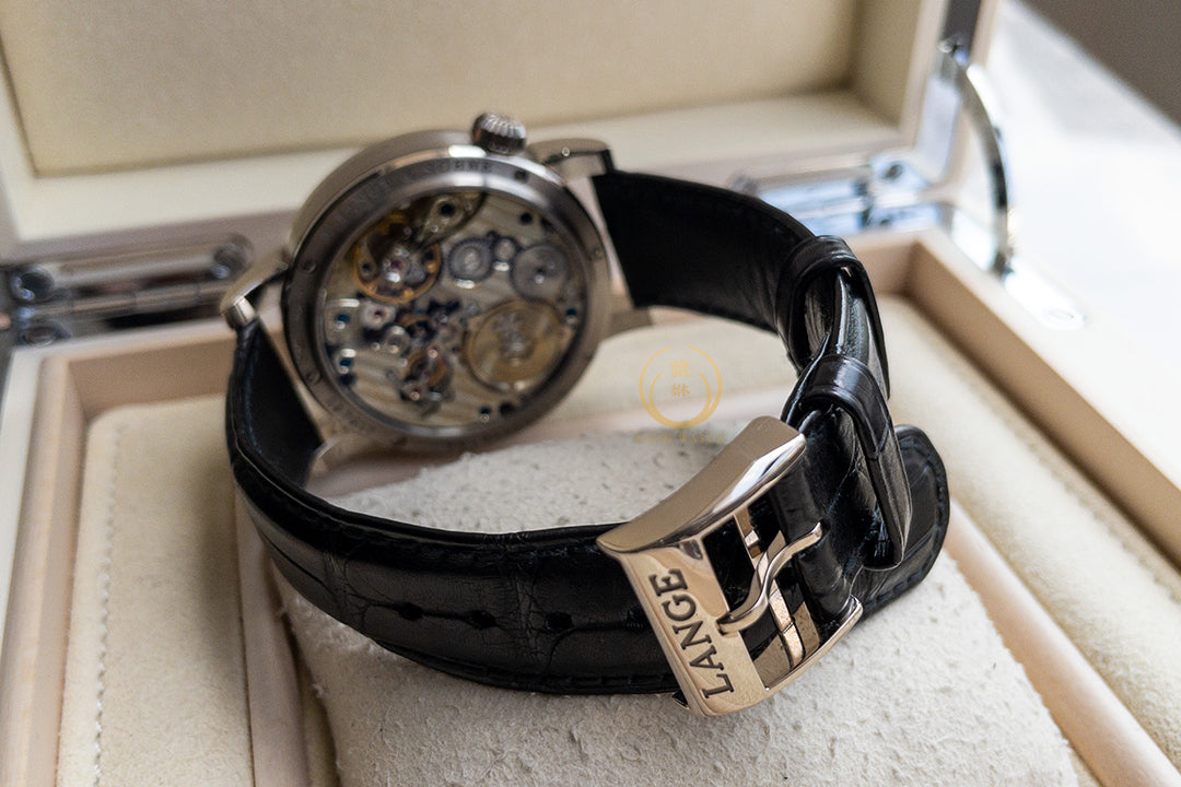 A. Lange & Sohne Zeitwerk 18C White Gold