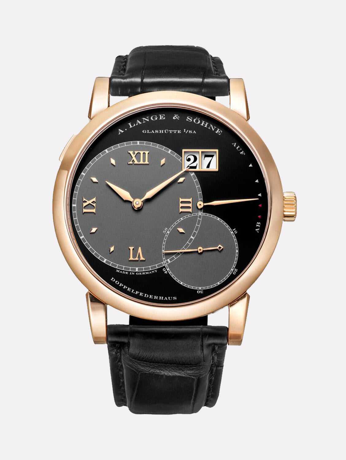 A.Lange & Söhne Grand Lange 1 Rose Gold Black Dial