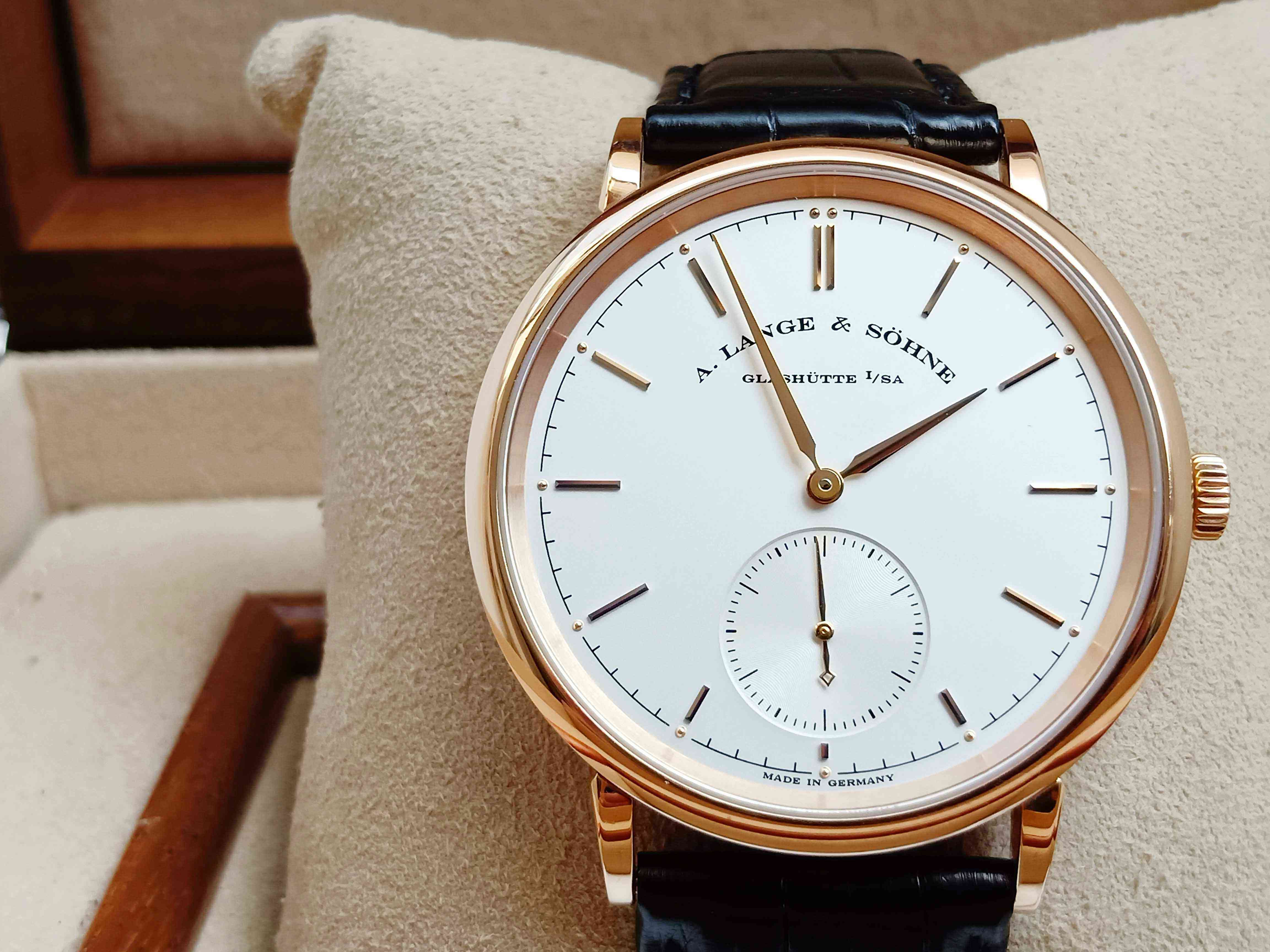 A.Lange & Söhne Saxonia Pink Gold