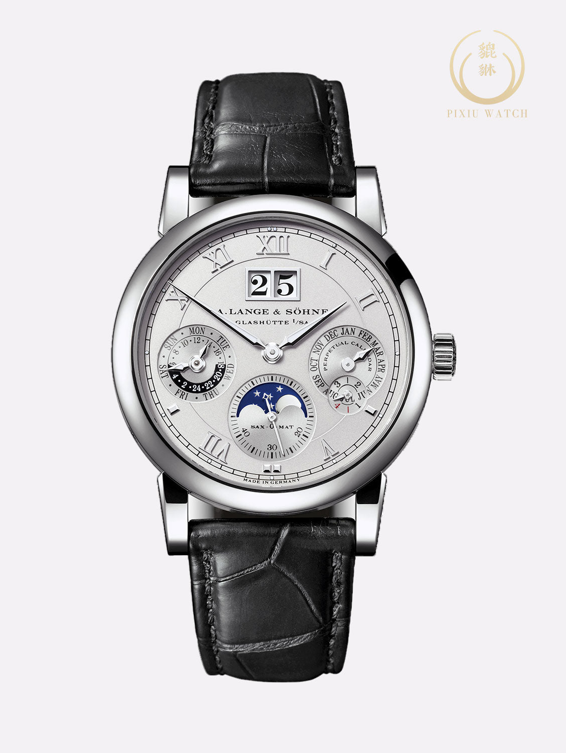 A. Lange & Sohne Saxonia Langematik Perpetual Platinum