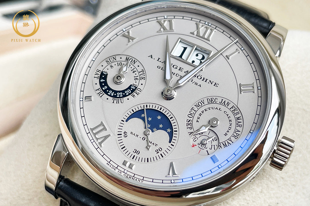 A. Lange & Sohne Saxonia Langematik Perpetual Platinum