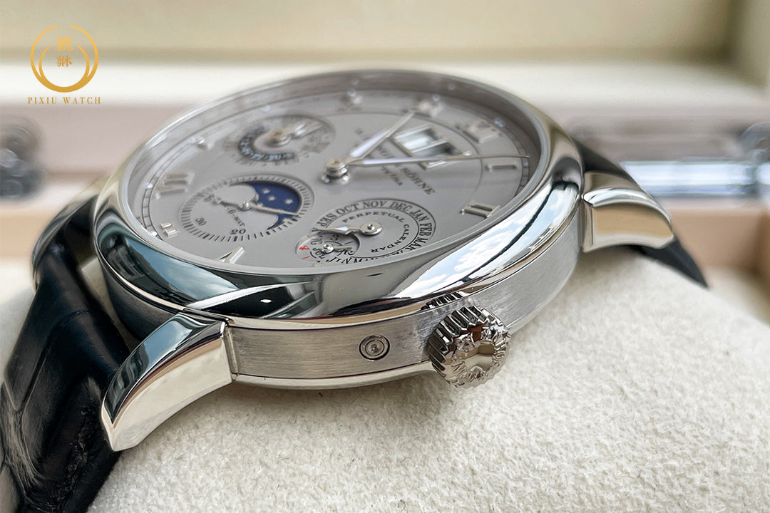 A. Lange & Sohne Saxonia Langematik Perpetual Platinum