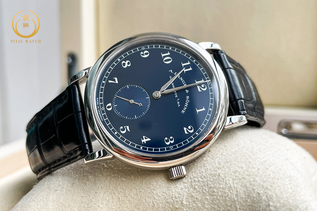A.Lange & Sohne 1815 18K White Gold Blue Dial
