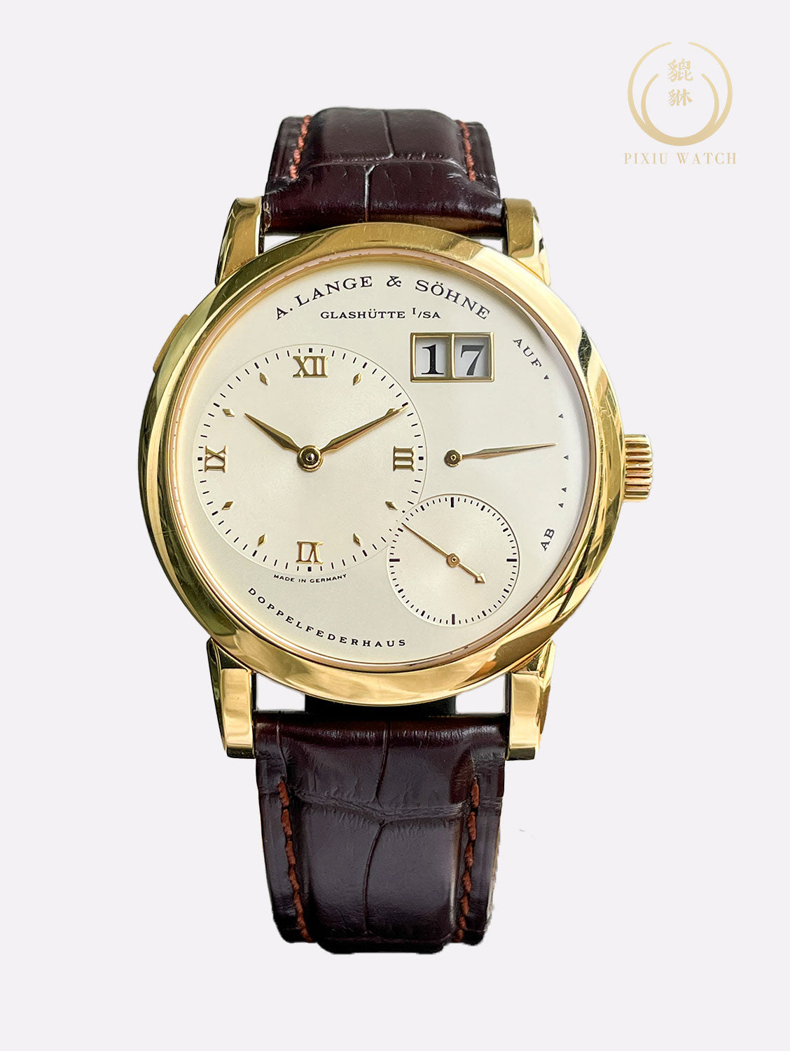 A. Lange & Sohne Lange1 Yellow Gold