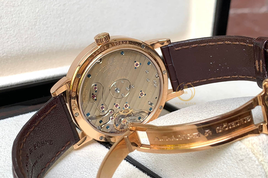 A. Lange & Sohne Grande Lange 1 Moon Phase Pink Gold
