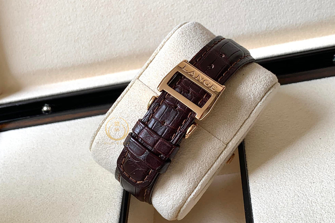 A. Lange & Sohne Grande Lange 1 Moon Phase Pink Gold