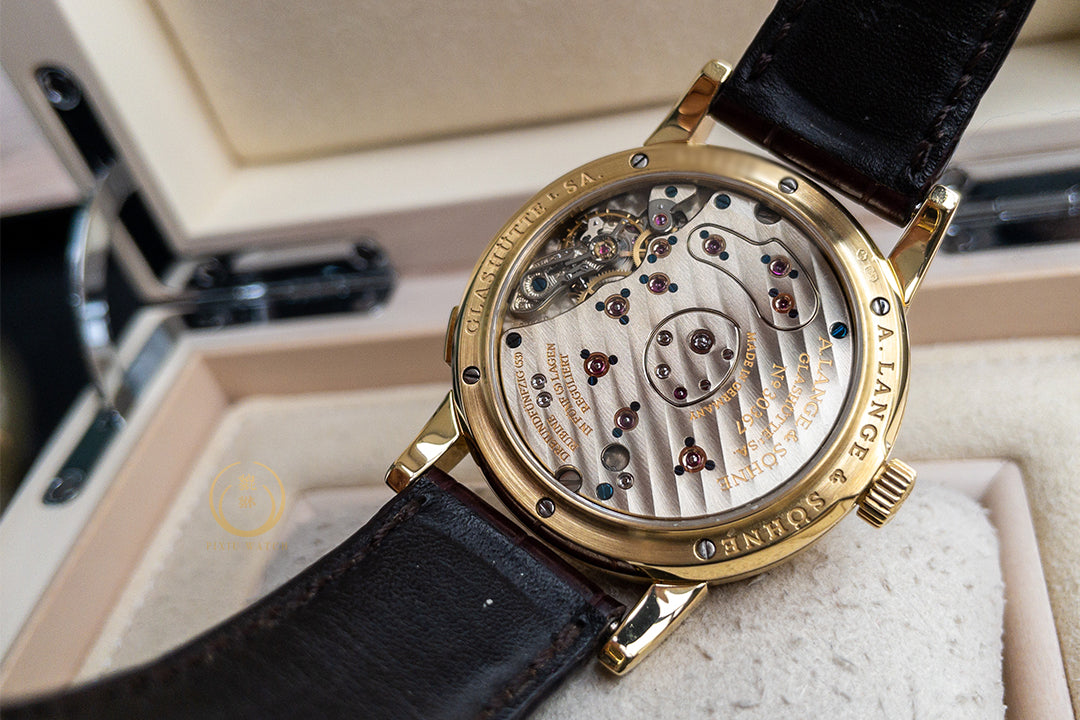 A. Lange & Sohne Lange 1 Yellow Gold