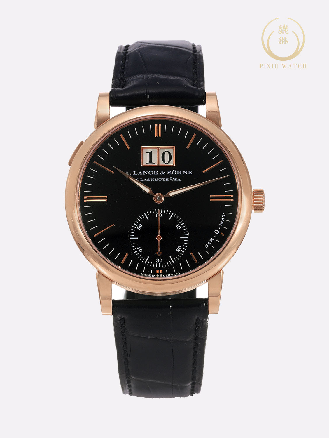 A. Lange & Sohne Langematik Big Date Pink Gold