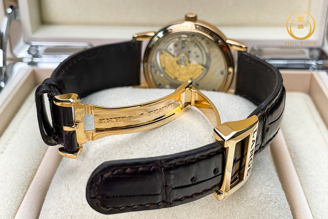 A. Lange & Sohne Langematik Big Date Pink Gold