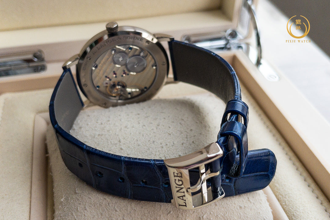 A. Lange & Sohne Saxonia Thin “Aventurine” White Gold