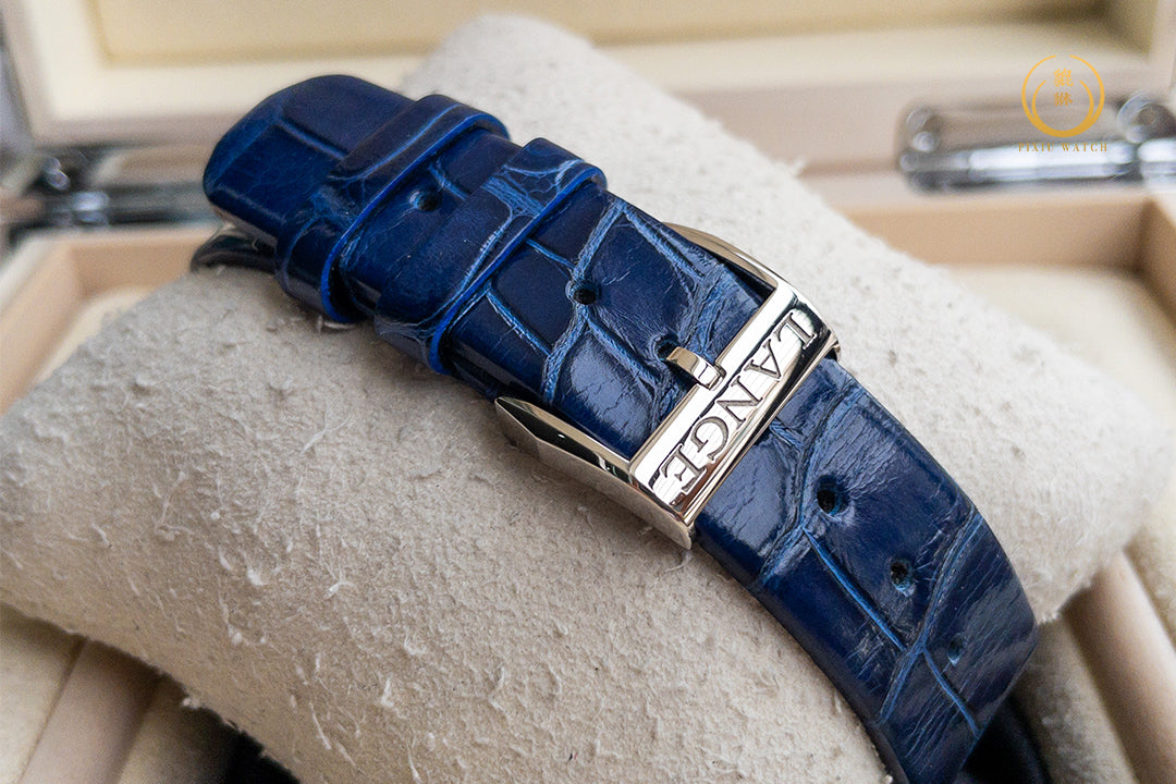 A. Lange & Sohne Saxonia Thin “Aventurine” White Gold