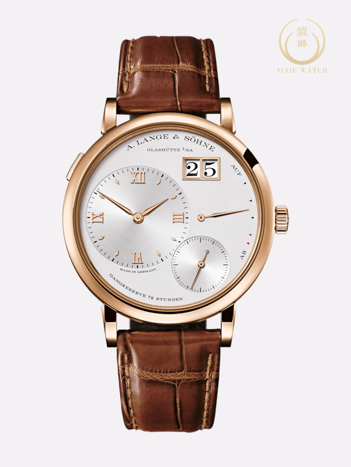A. Lange & Sohne Lange1 Pink Gold Argente Dial