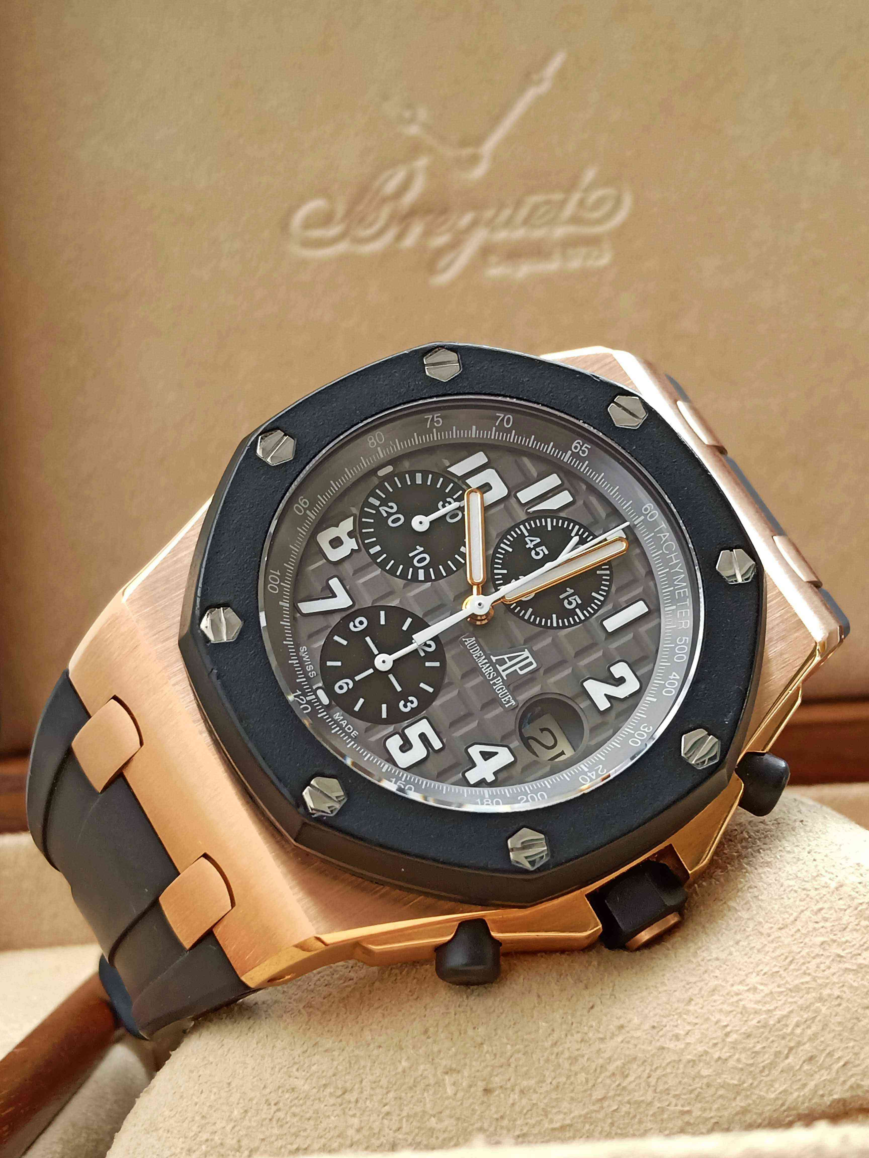 Audemars Piguet Royal Oak Offshore Rubber Clad Rose Gold