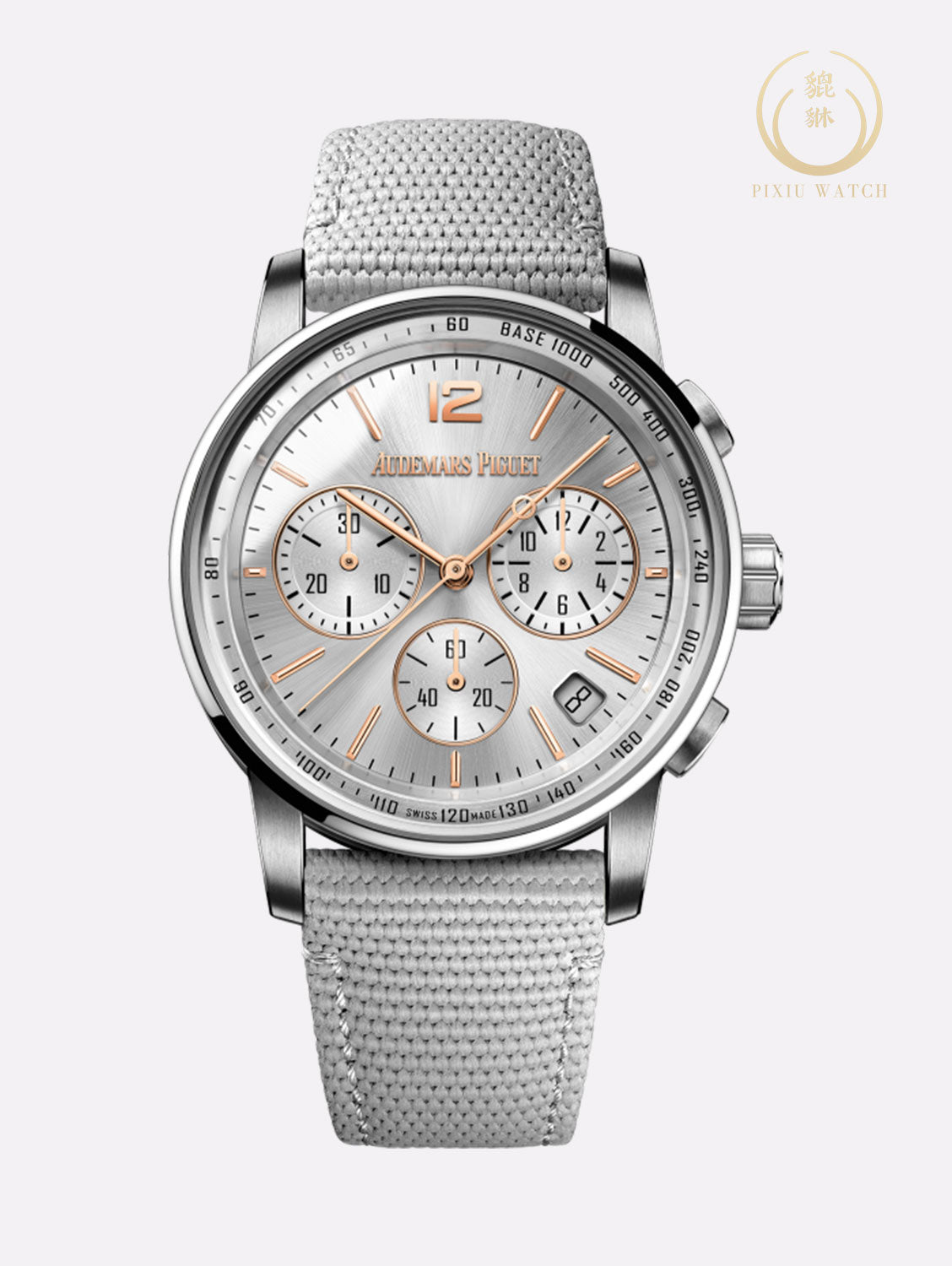 Audemars Piguet CODE 11.59 Chronograph Pink Gold / White Gold Grey Dial