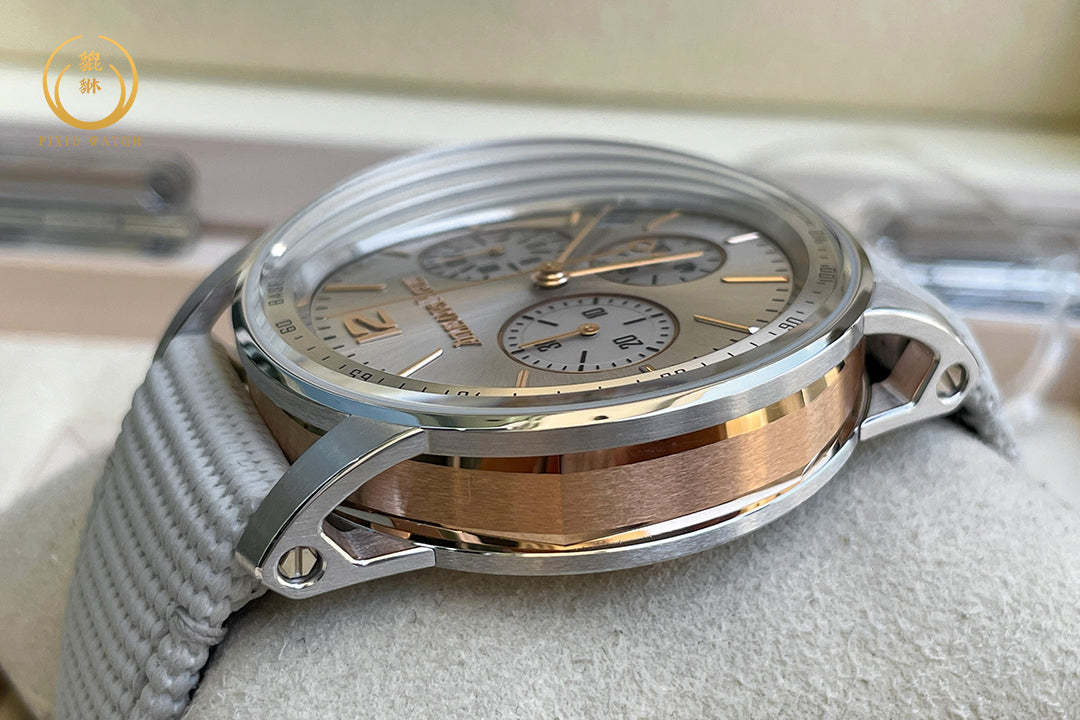 Audemars Piguet CODE 11.59 Chronograph Pink Gold / White Gold Grey Dial