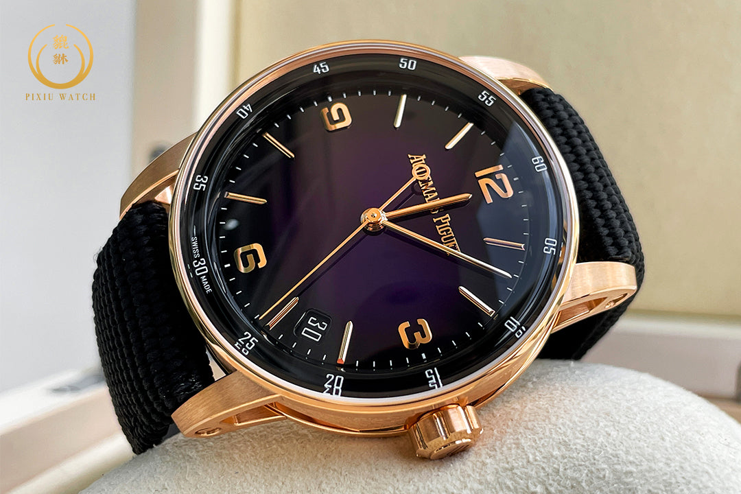 “ของใหม่” Audemars Piguet CODE 11.59 18CT Pink Gold Smoked Purple