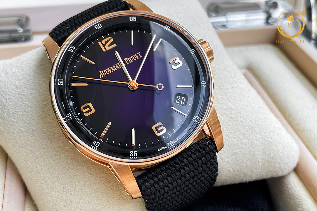 “ของใหม่” Audemars Piguet CODE 11.59 18CT Pink Gold Smoked Purple