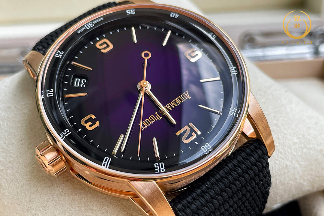 “ของใหม่” Audemars Piguet CODE 11.59 18CT Pink Gold Smoked Purple