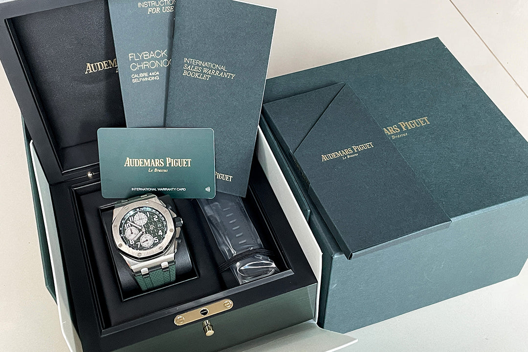 “ของใหม่” Audemars Piguet Royal Oak Offshore Chronograph Khaki Titanium