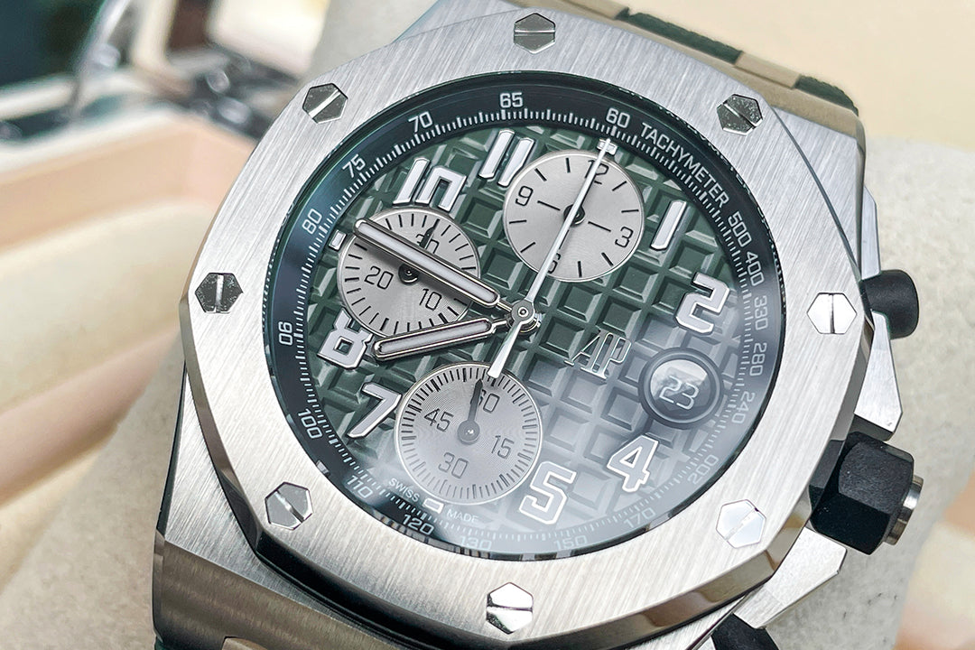 “ของใหม่” Audemars Piguet Royal Oak Offshore Chronograph Khaki Titanium