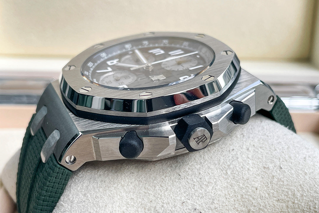 “ของใหม่” Audemars Piguet Royal Oak Offshore Chronograph Khaki Titanium