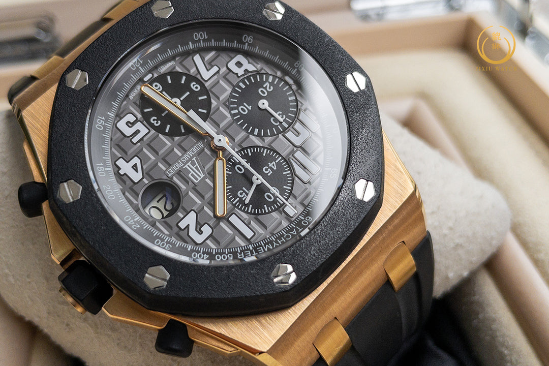 Audemars Piguet Royal Oak Offshore Rubber Clad Pink Gold