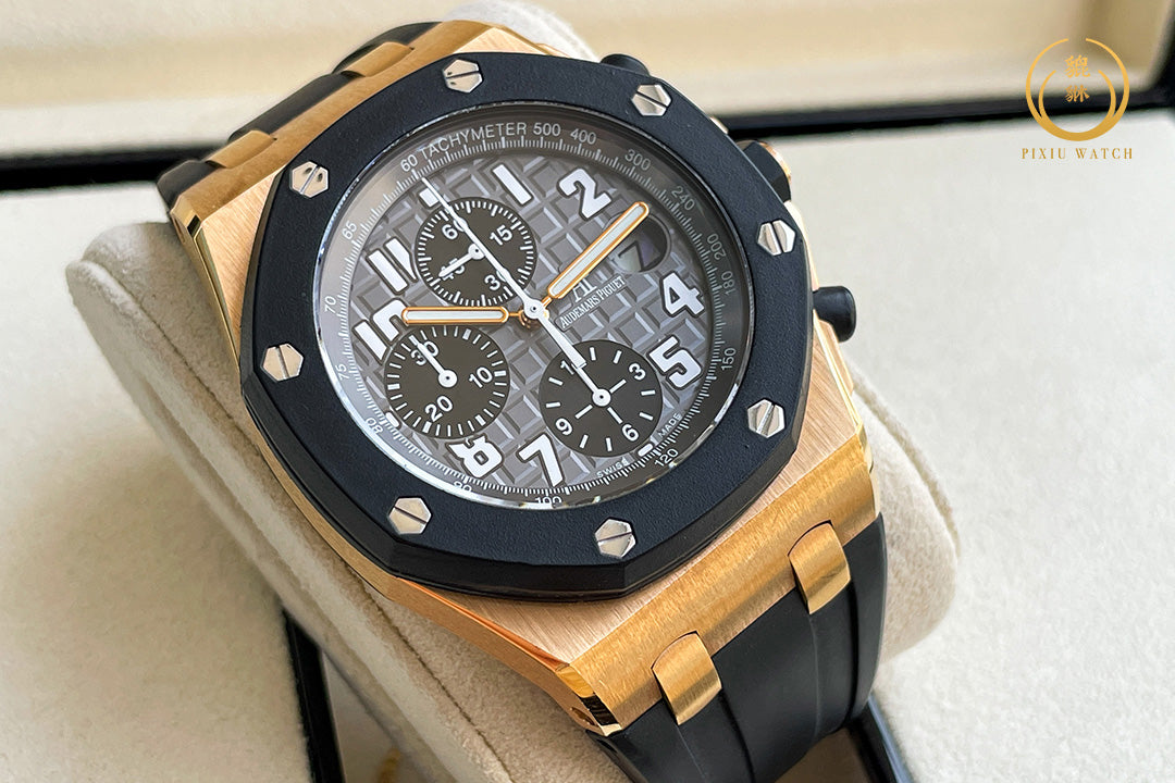 Audemars Piguet Royal Oak Offshore Rubber Clad Pink Gold