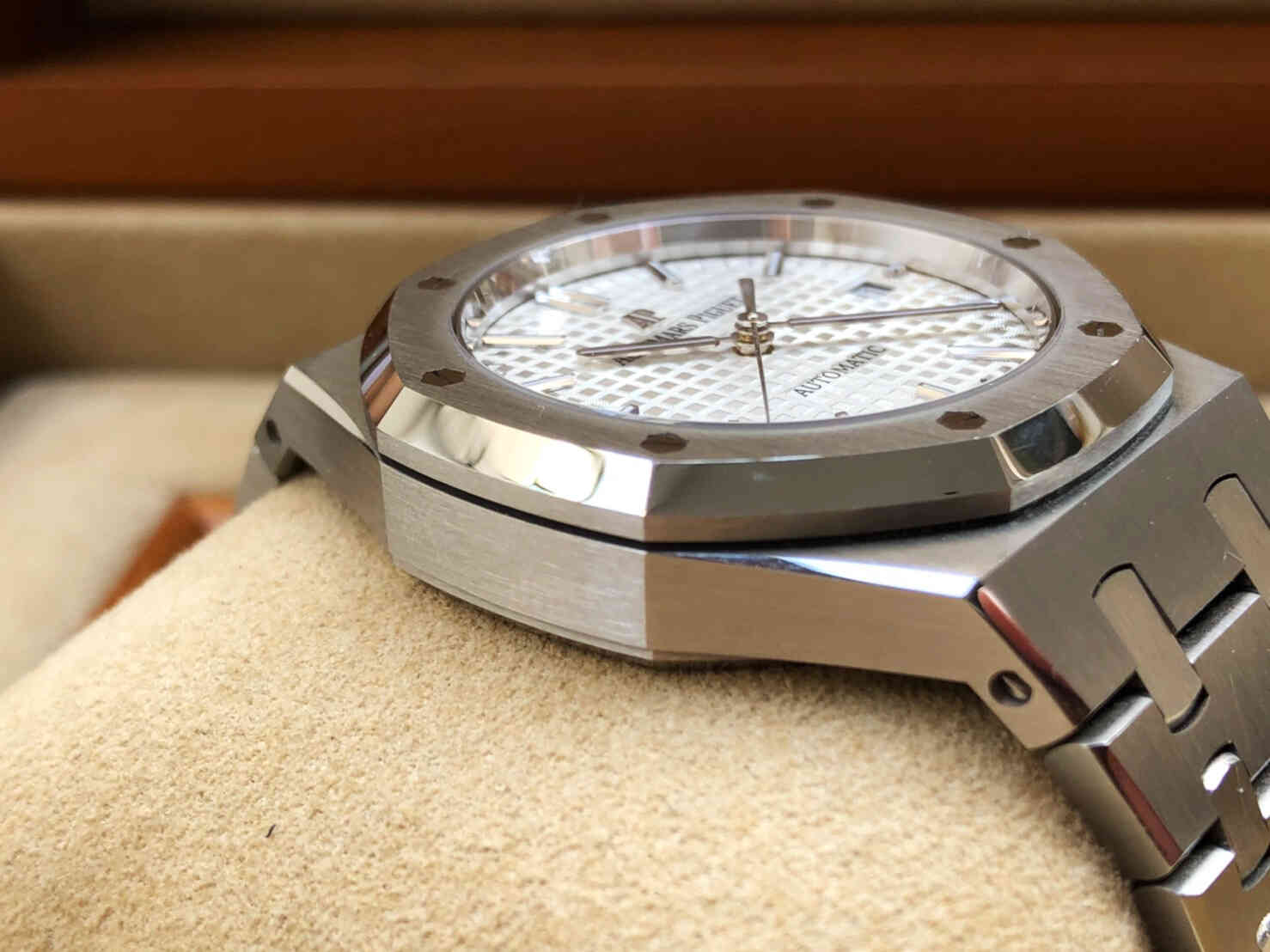 Audermar Piguet Royal Oak 15450st Silver Dial