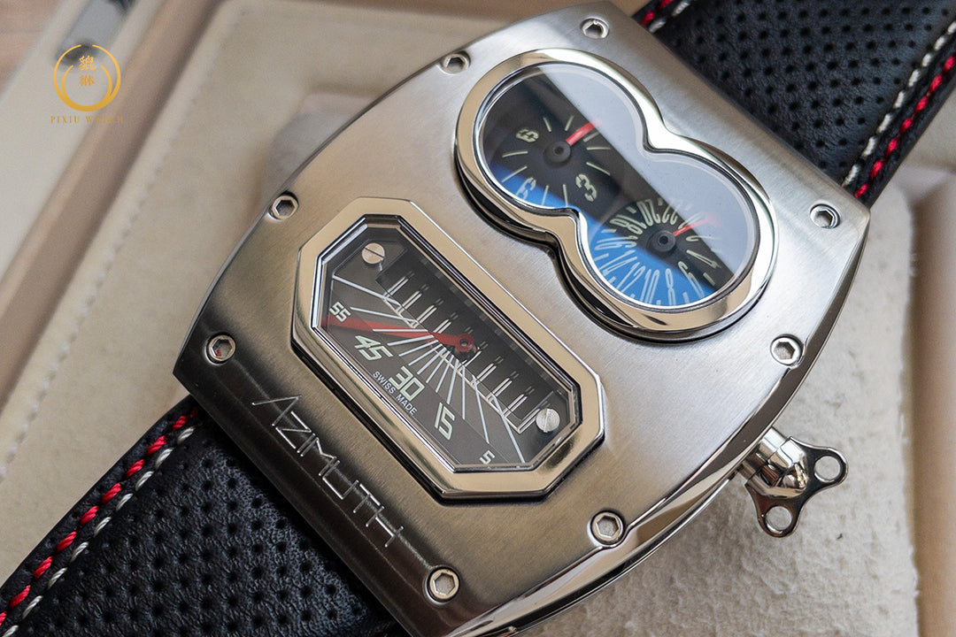 Azimuth MR. Roboto R2 Titanium Blue PVD "NEW"