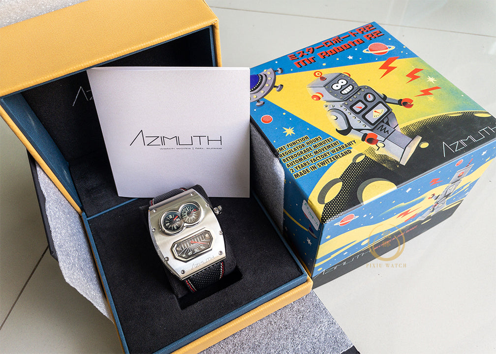 Azimuth MR. Roboto R2 Titanium Blue PVD