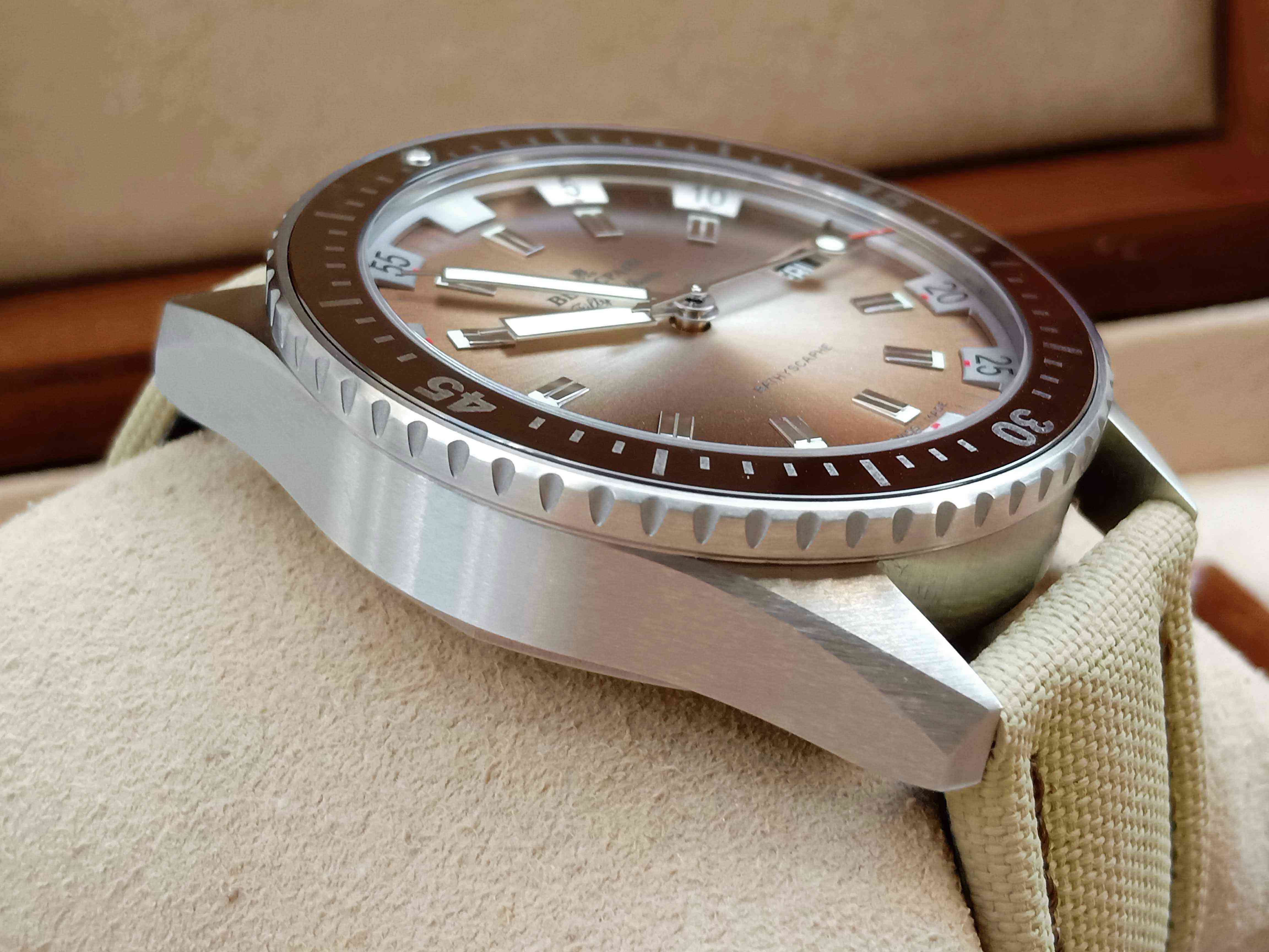 Blancpain Fifty Fathoms Bathyscaphe Day Date Desert Edition