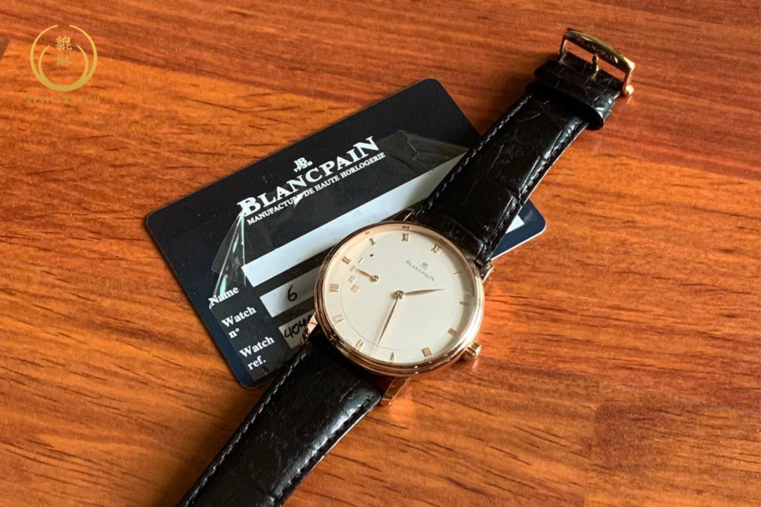 Blancpain Villeret Ultra-slim Power Reserve 18K Rose Gold