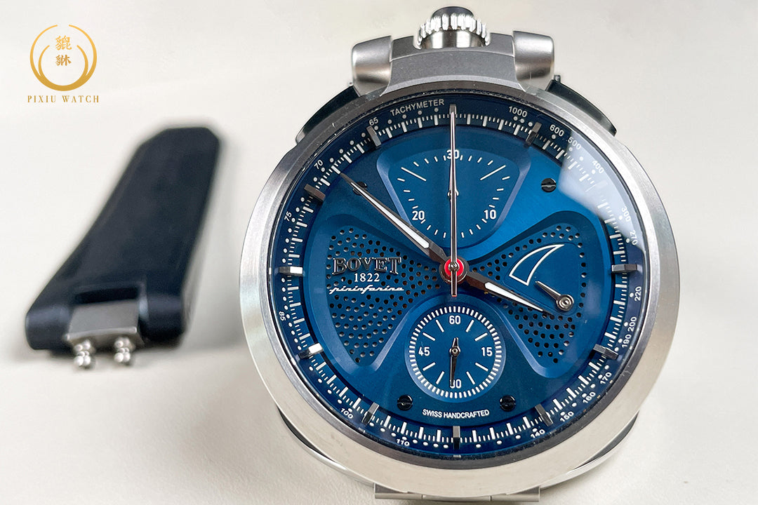 Bovet Sergio Pininfarina Rattrapante Blue Metal Limited 250 Pcs.