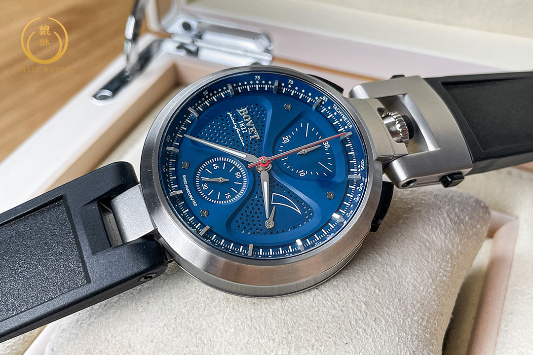 Bovet Sergio Pininfarina Rattrapante Blue Metal Limited 250 Pcs.