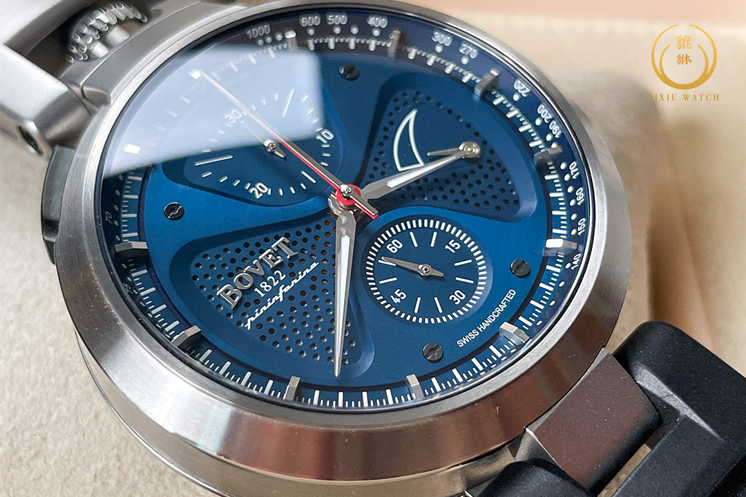 Bovet Sergio Pininfarina Rattrapante Blue Metal Limited 250 Pcs.