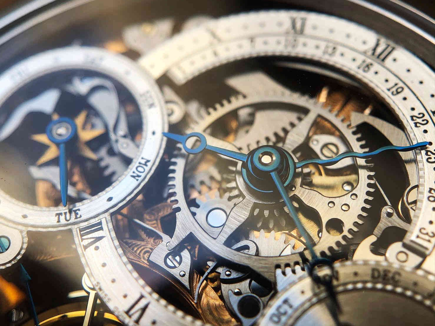 Breguet Classique Complications Tourbillion Perpetual Calendar Skeleton Platinum