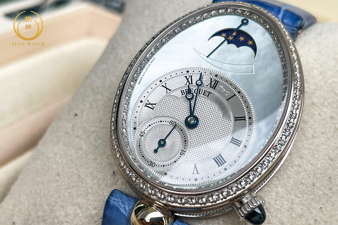 Breguet Reine de Naples 8908 White Gold Diamond