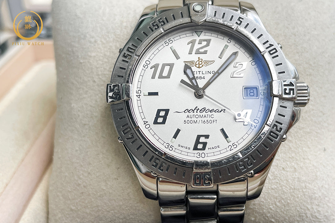Breitling ColtOcean Date White Dial