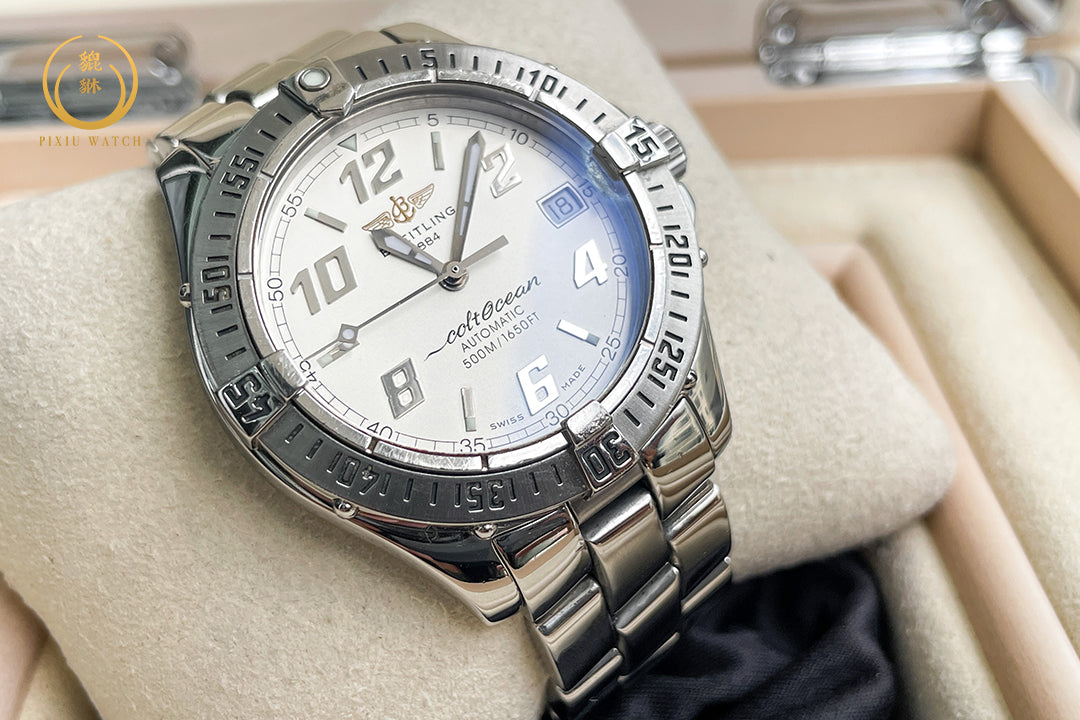 Breitling ColtOcean Date White Dial