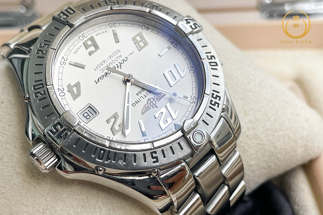 Breitling ColtOcean Date White Dial