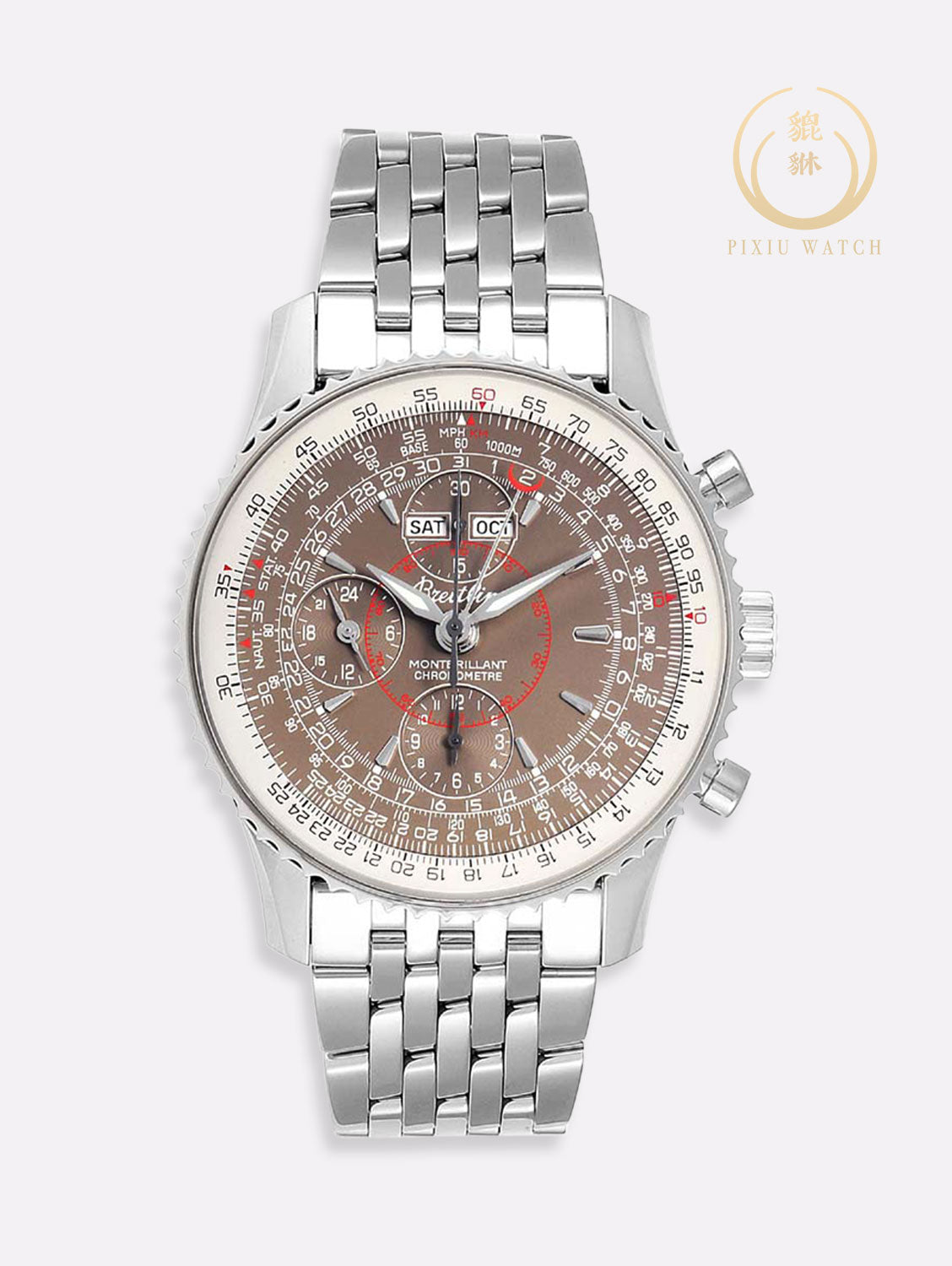 Breitling Montbrillant Datora “Havana” Dial