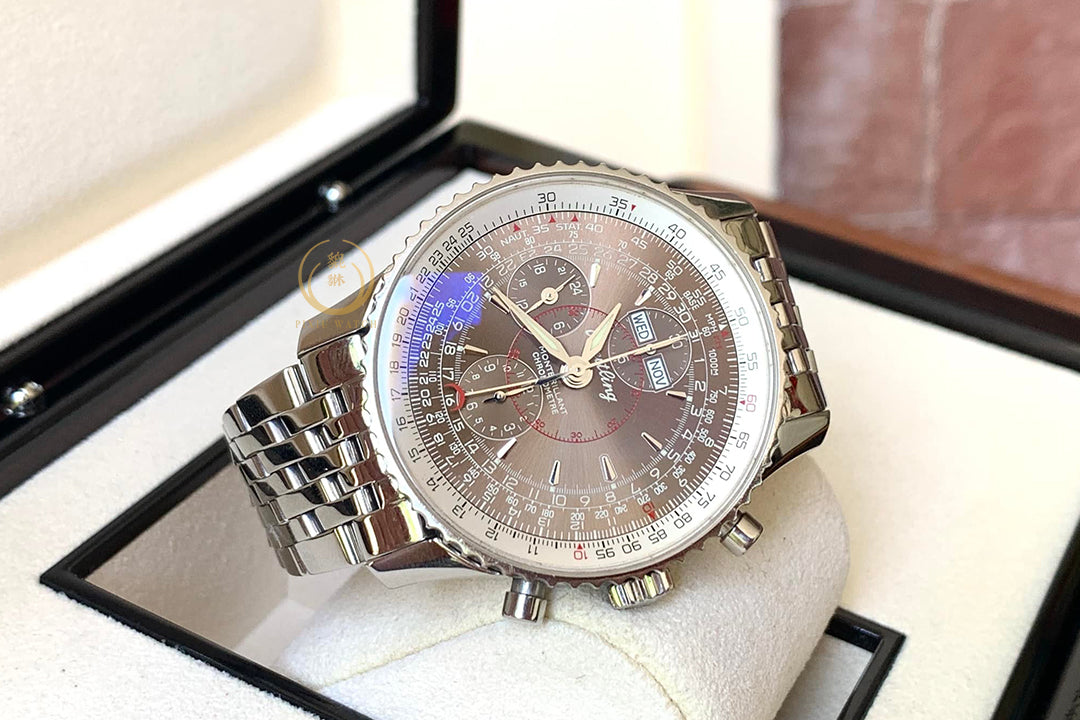 Breitling Montbrillant Datora “Havana” Dial