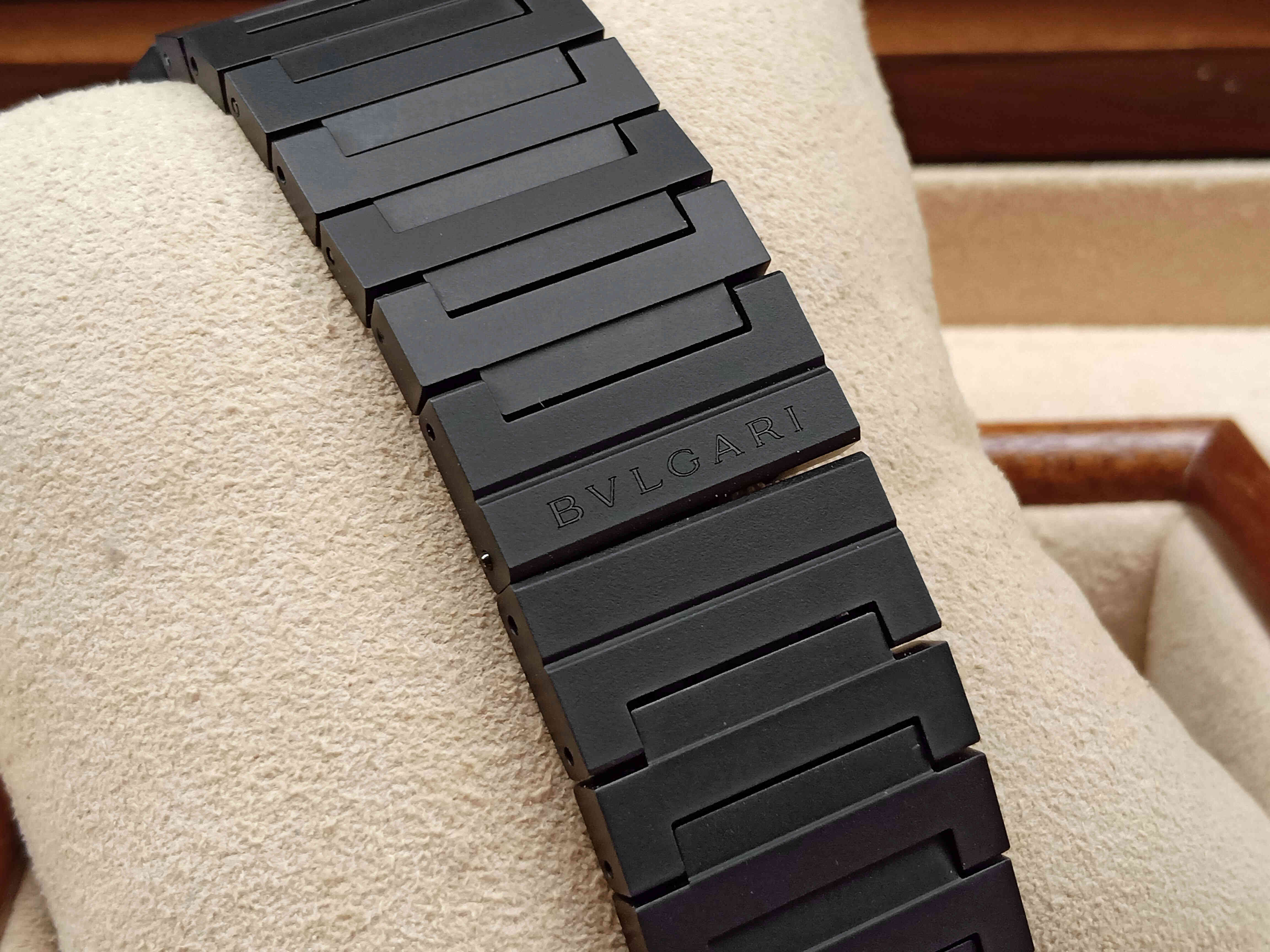 Bulgari Octo Finissimo Extra Thin Full Black Ceramic Skeleton