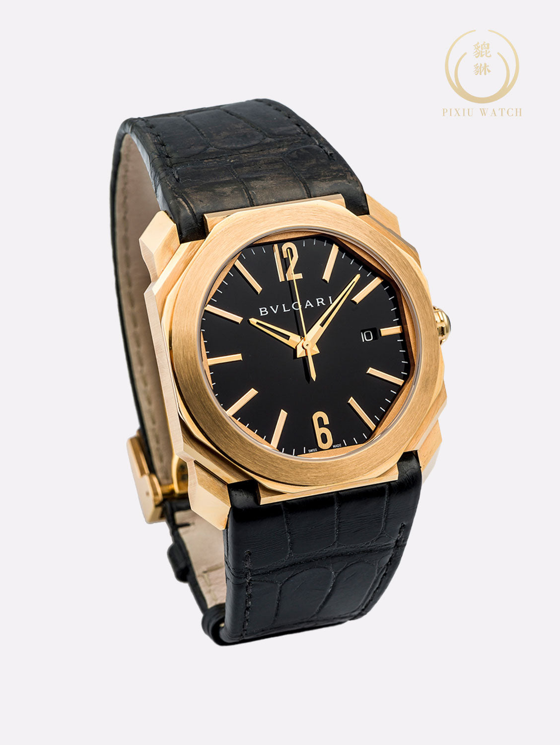 Bvlgari Octo 18K Rose Gold Solotempo