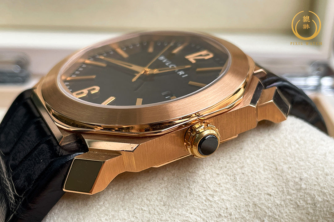 Bvlgari Octo 18K Rose Gold Solotempo