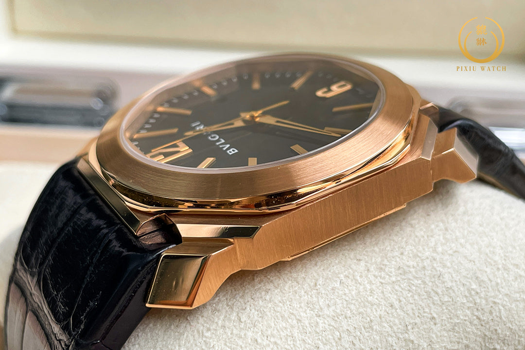 Bvlgari Octo 18K Rose Gold Solotempo