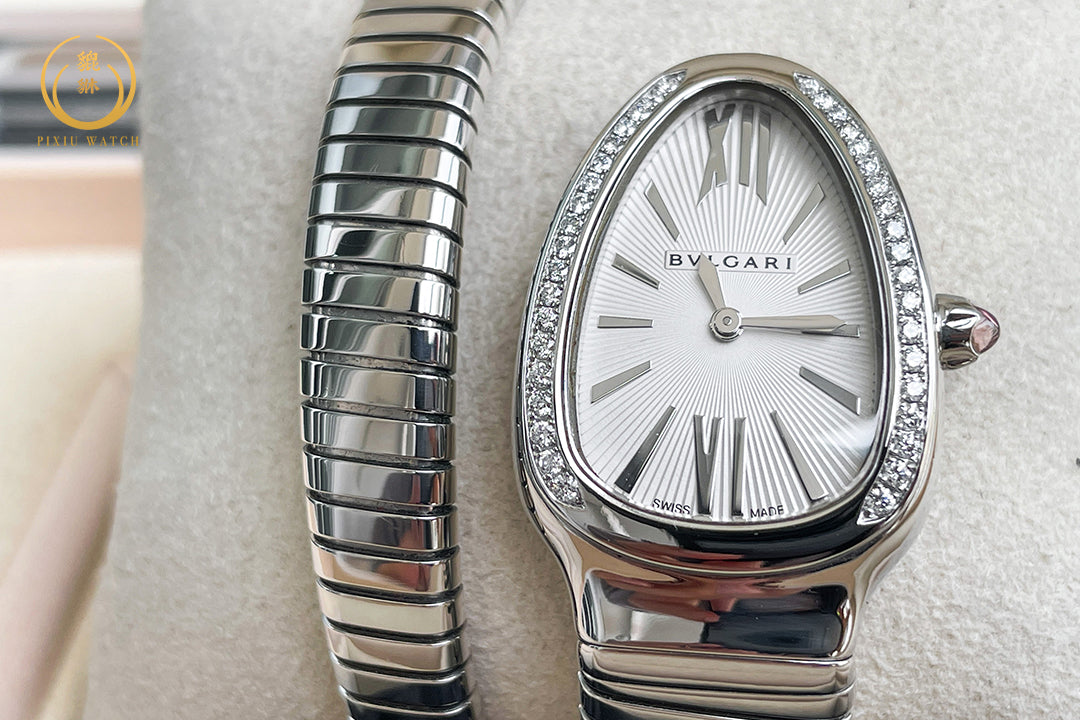 Bvlgari Serpenti Diamonds Steel